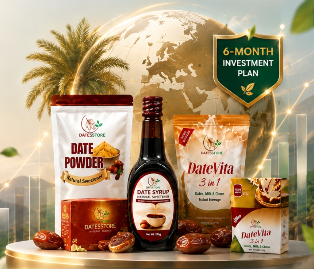DatesStore Pure Organic Products & 6-Month Investment Plan Showcase